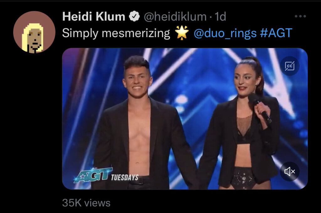 Heidi Klum Duo Rings